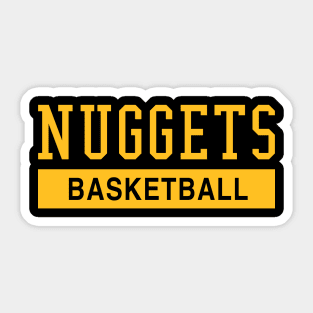 Nuggets Basketball Sticker